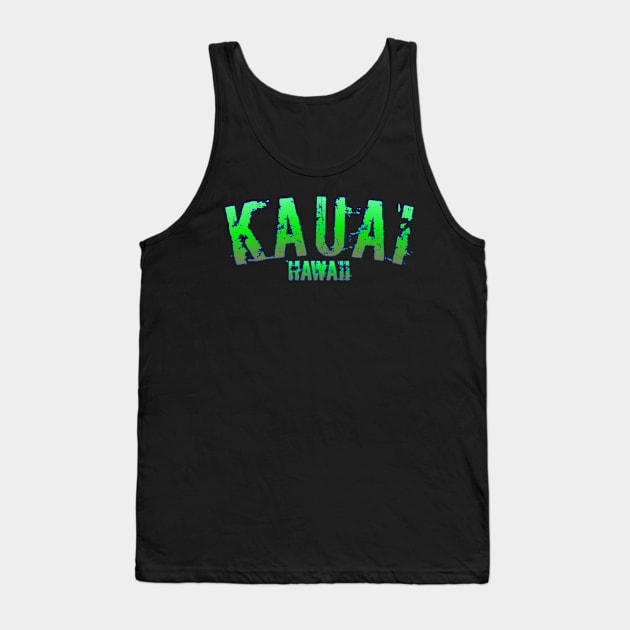 KAUAI HAWAII Tank Top by Coreoceanart